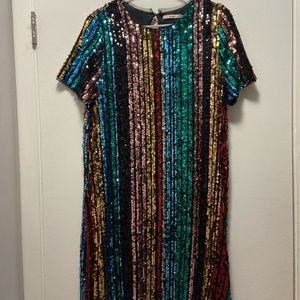 Mi Ami Sequin Dress New Years Eve
